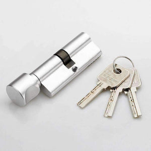 Planet Gates Free Shipping Silver White European Simple Space Aluminum Solid Split Door Lock Indoor Bedroom Wooden Mechanical Hardware Locks