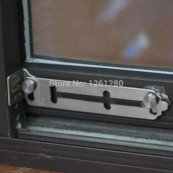 Planet Gates free shipping window latches Anti-theft deduction security chain buckle hotel home child window door bolt lock DIY hardware part