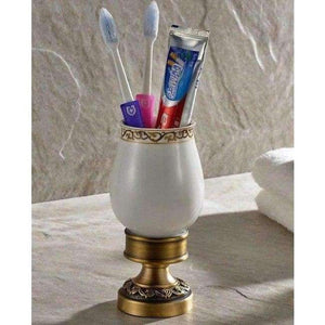 Planet Gates Free Standing Cup Bathroom hardware set Antique Brass Carved Bathroom Products wall mounted brass Bathroom Accessories set shelf towel rack A2D