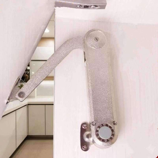 Planet Gates Free stop spring hinges Hydraulic rod drawer lift support cushioning for Kitchen Cabinet Door Furniture Hardware