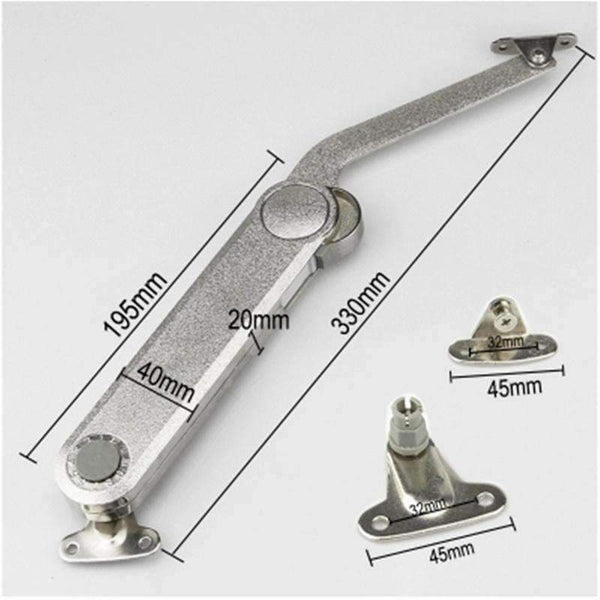 Planet Gates Free stop spring hinges Hydraulic rod drawer lift support cushioning for Kitchen Cabinet Door Furniture Hardware