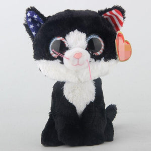 Ty Heather The Cat Plush Animal Toys Stuffed Doll Gift 15cm