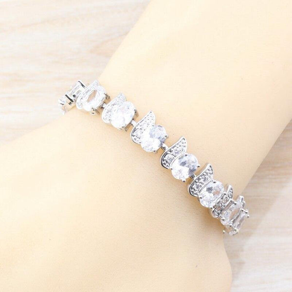 Planet Gates Freshwater Pearls White Round 925 Silver Jewelry Sets For Women Wedding Bridal Costume Sets And Free Gift