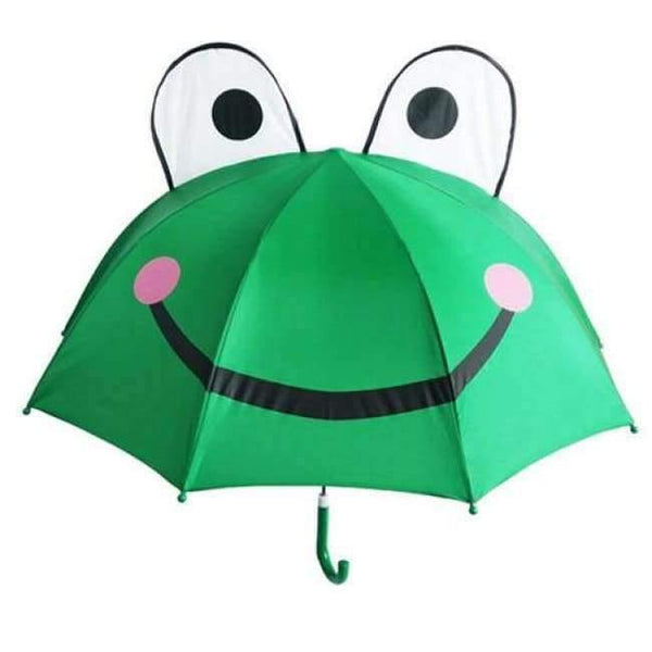Planet Gates frog1 Cartoon Children Umbrella animation creative  long-handled 3D ear modeling kids umbrella For boys girls