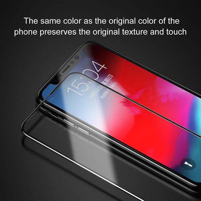 Planet Gates Front Back Glass / For iPhone Xs 5.8 Baseus Front Screen Protector + Back Tempered Glass For iPhone Xs Xs Max XR 2018 Protective Glass 9H Thin Full Coverage Glass