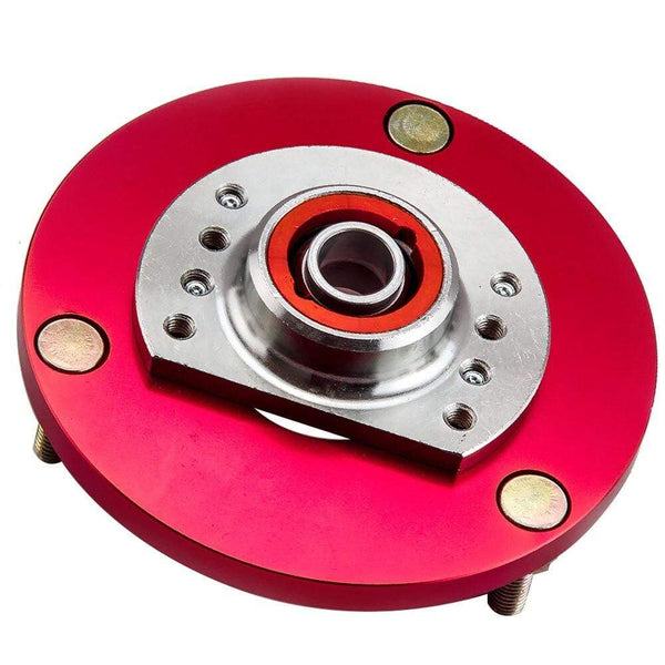 Planet Gates Front Camber Plate Top Upper Mount for BMW 3 Series E46 316i 318i 320i 323 325 98-05 Pillow Ball Front Upper Mount Coilover 2PCS