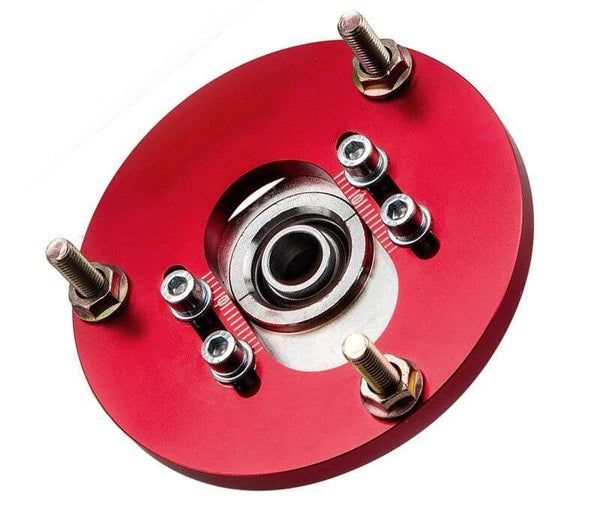 Planet Gates Front Camber Plate Top Upper Mount for BMW 3 Series E46 316i 318i 320i 323 325 98-05 Pillow Ball Front Upper Mount Coilover 2PCS