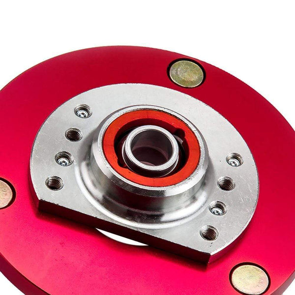 Planet Gates Front Camber Plate Top Upper Mount for BMW 3 Series E46 316i 318i 320i 323 325 98-05 Pillow Ball Front Upper Mount Coilover 2PCS