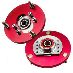 Planet Gates Front Camber Plate Top Upper Mount for BMW 3 Series E46 316i 318i 320i 323 325 98-05 Pillow Ball Front Upper Mount Coilover 2PCS