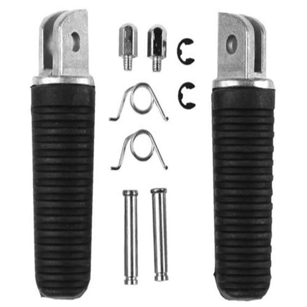 Planet Gates Front Footrest Foot pegs For Yamaha FJR1300 FZ1 FZ6 FZ6R YZF 1000 R1 FZS 600 1998-2004 99 00 01 02 FZS600 Motorcycle