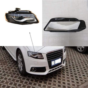 Planet Gates Front headlights headlights glass mask lamp cover transparent shell lamp  masks For Audi A4 B8 2008-2012 Free shipping 2 PCS