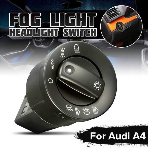 Planet Gates Front Rear Fog Light Headlight Switch For Audi A4 8E B6 B7 8E0941531B AUTO Switches Replacement Parts