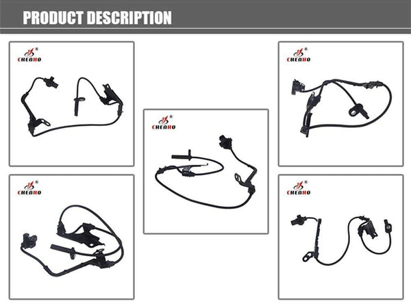 Planet Gates Front Right Premium ABS Wheel Speed Sensor for 07-13 A-cura H-onda 57450STXA01