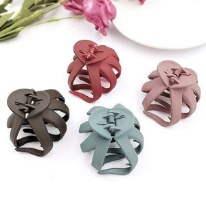 Frosted Colorful Hairpins Candy Color Hair Clip Shiny Crab Hair Claws For Women Girl Hair Styling Tools Accessories