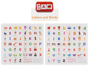 Planet Gates Fruit Animal Cognition Card Puzzle Game For Baby Toddler Montessori Matching Game 3D Jigsaw Kids Early Learning Educational Gift