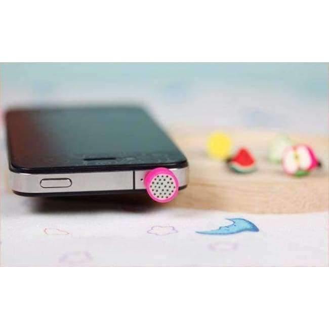 Planet Gates Fruit Dust Plug Dust Cap For Iphone Samsung 3.5mm Universal Earphone Headphone Mobile Phone Accessory