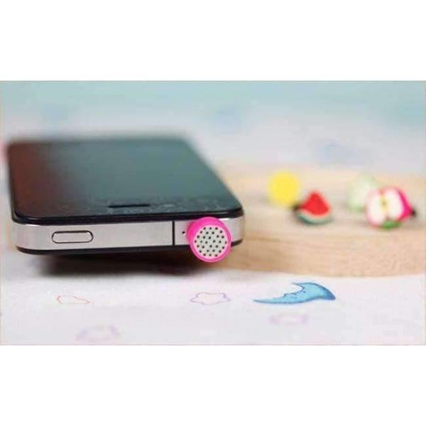 Planet Gates Fruit Dust Plug Dust Cap For Iphone Samsung 3.5mm Universal Earphone Headphone Mobile Phone Accessory