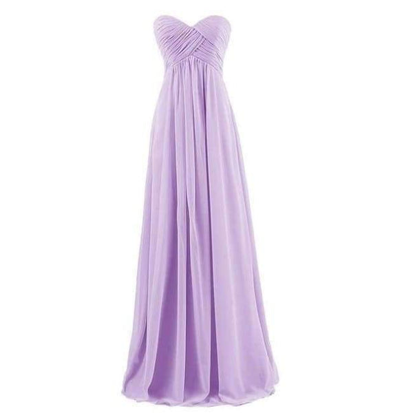 Planet Gates Fruit purple / 6 New spring summer nude pink mint green Strapless bridesmaids dresses bride wedding toast prom dress 2018 wholesale custom