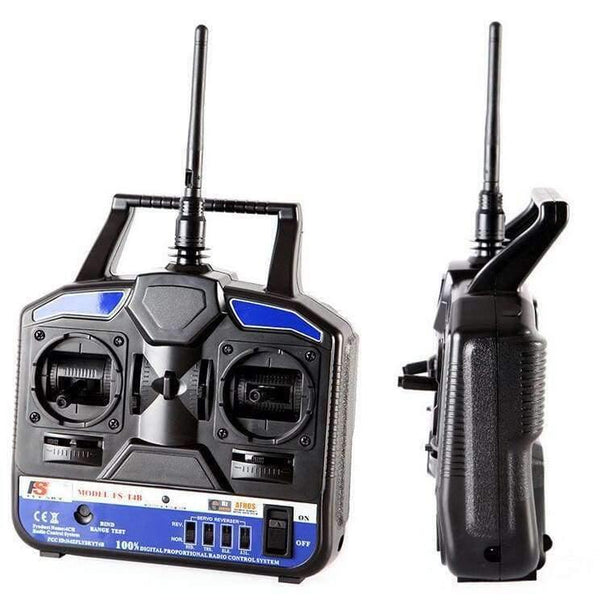 Planet Gates FS 2.4G 4CH FS-CT4B FS-T4B Remote control Radio RC Transmitter & Receiver for RC Helicopter Airplane