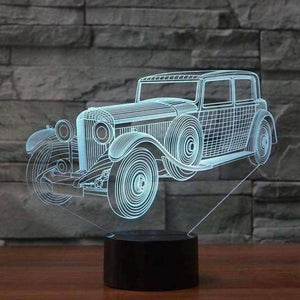 Planet Gates FS-3695 classic car shape small night light touch switch for home Decor or gift support USB