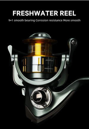 Planet Gates FS 800 1000 2000 Ultra Light Spool Carp Fishing Spinning Reel Surfing Bait Freshwater Saltwater Spinning Fishing Reels