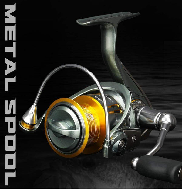 Planet Gates FS 800 1000 2000 Ultra Light Spool Carp Fishing Spinning Reel Surfing Bait Freshwater Saltwater Spinning Fishing Reels