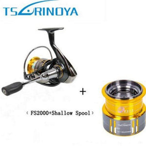 Planet Gates FS2000 Two Spool / 10 FS 800 1000 2000 Ultra Light Spool Carp Fishing Spinning Reel Surfing Bait Freshwater Saltwater Spinning Fishing Reels