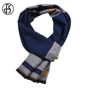 Planet Gates FS2090 1 / 180CM X 30CM Winter Cashmere Scarf Men Colorful Tassel Scarves Pashmina Wrap Shawl Bufanda Echarpe
