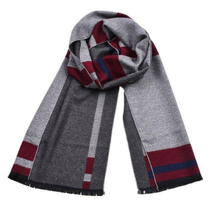 Planet Gates FS2090 2 / 180CM X 30CM Winter Cashmere Scarf Men Colorful Tassel Scarves Pashmina Wrap Shawl Bufanda Echarpe