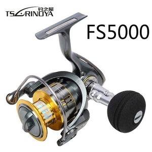Planet Gates FS5000 / 10 FS 800 1000 2000 Ultra Light Spool Carp Fishing Spinning Reel Surfing Bait Freshwater Saltwater Spinning Fishing Reels
