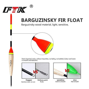 Planet Gates FTK Barguzinsky Fir Light On The Dark 5Pcs/Lot Fishing Float Length  19-23cm Float Weight  2g-6g  For Carp Fishing