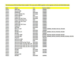 Planet Gates Fuel Pump for Polari RZR Ranger Scrambler Sportsman 570 800 850 900 1000 2011 2204401 2204402 2204403 2204852