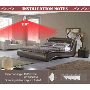 Planet Gates Fuers Alarm Siren Speaker Loudly Sound Alarm System Kits Wireless Home Alarm Siren Security Protection System for House Garage