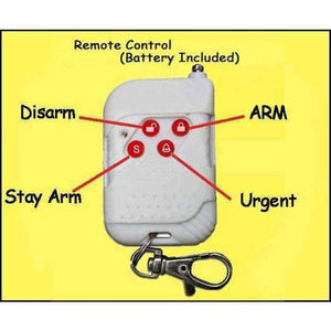 Planet Gates Fuers Alarm Siren Speaker Loudly Sound Alarm System Kits Wireless Home Alarm Siren Security Protection System for House Garage