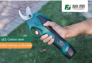 Planet Gates FUJIWARA Electric Pruning Scissors 0-25mm Pruning Shears 7.2V Lithium Battery Garden Pruner