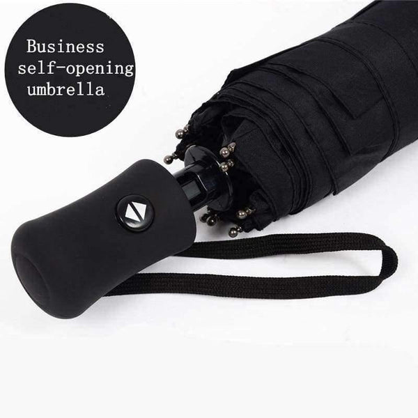 Planet Gates Full Automatic Umbrella Rain Women Men 3Folding Light and Durable 386g 8K Strong Umbrellas Kids Rainy Sunny Wholesale Price