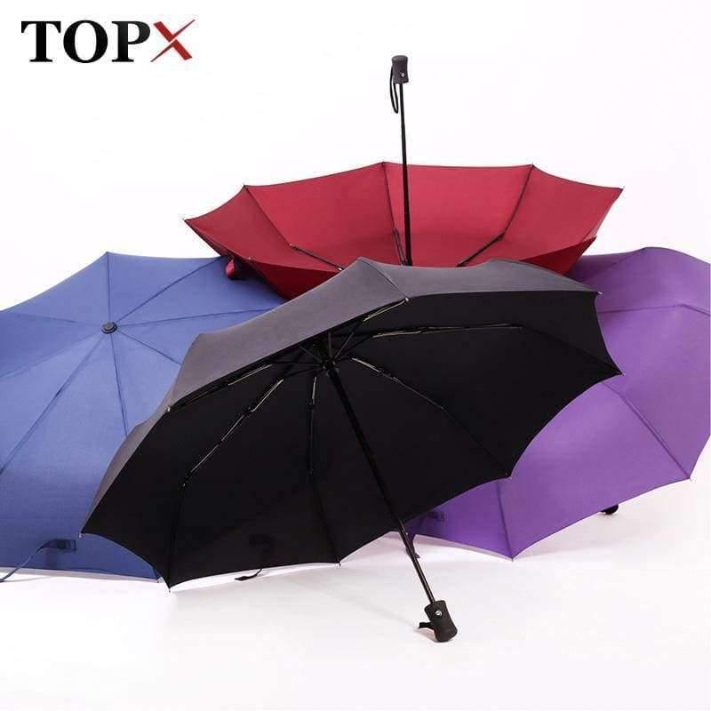 Planet Gates Full Automatic Umbrella Rain Women Men 3Folding Light and Durable 386g 8K Strong Umbrellas Kids Rainy Sunny Wholesale Price