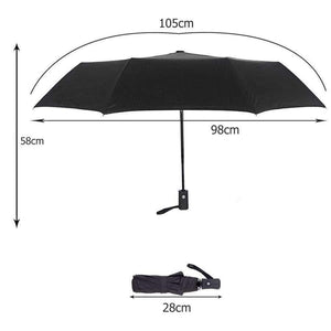 Planet Gates Full Automatic Umbrella Rain Women Men 3Folding Light and Durable 386g 8K Strong Umbrellas Kids Rainy Sunny Wholesale Price