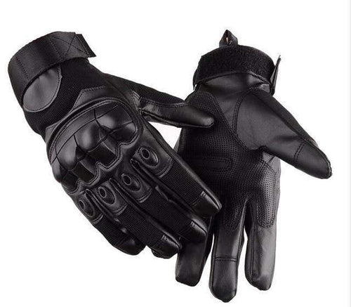 Planet Gates Full Black / M Tactical Gloves Men SWAT Special Forces Shoot Military GYM Gloves Knuckle Full Finger Fight Paintball Gloves
