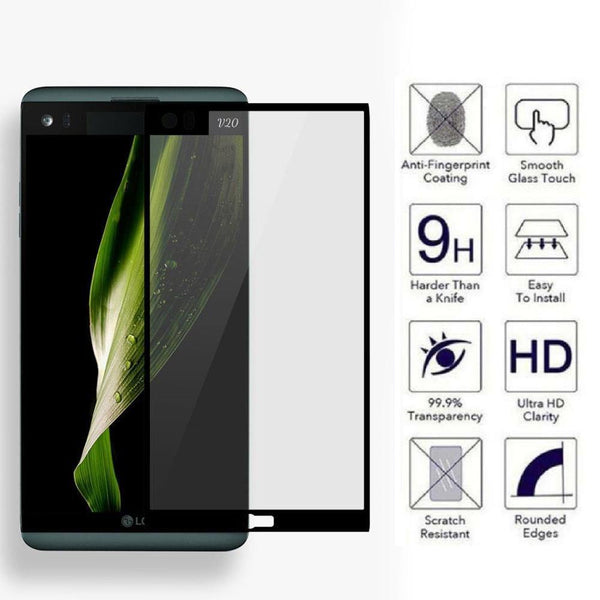 Planet Gates Full Cover Tempered Glass Explosion Proof LG V20