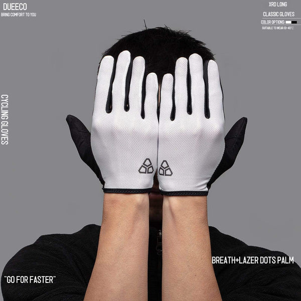 Planet Gates Full Finger Bicycle Gloves MTB MX Gloves XRD Pad Shock Absorbing Non-Slip Touch Screen Design For Men And Women