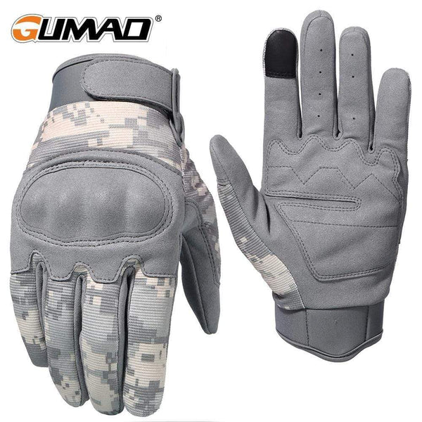 Planet Gates Full Finger Glove Airsoft Cycling Gloves Touch Screen Camouflage Tactical Mittens Military Combat Shooting Paintball Hiking Men