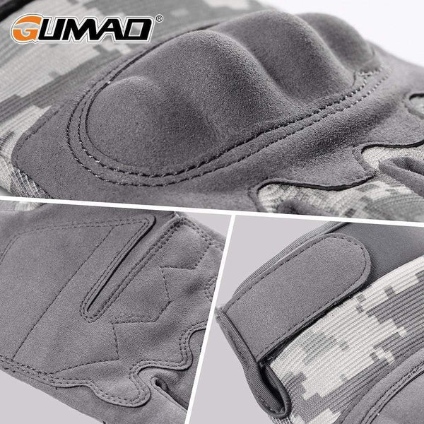 Planet Gates Full Finger Glove Airsoft Cycling Gloves Touch Screen Camouflage Tactical Mittens Military Combat Shooting Paintball Hiking Men