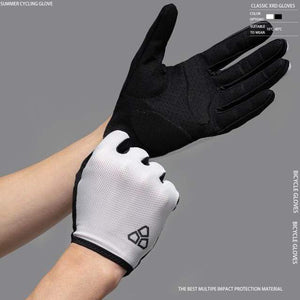 Planet Gates full finger / S Cycling Gloves Half Finger Mens Women's Summer Sports Shockproof  Sports Gloves MTB Bike Bicycle Glove Guantes Ciclismo