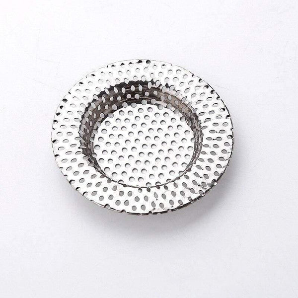 Full-hole Stainless Steel Bathroom Washbasin Hair Filter Kitchen Tools Sink Floor Drain Anti-blocking Home Accessories