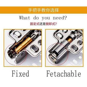 Planet Gates full overlay cold rolled steel Cabinet Hinges Kitchen Cabinets Door Damper Cupboard Brass Hydraulic,furniture Hardware Accessories,Detachable