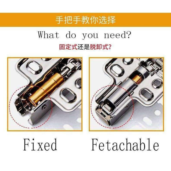 Planet Gates full overlay cold rolled steel Cabinet Hinges Kitchen Cabinets Door Damper Cupboard Brass Hydraulic,furniture Hardware Accessories,Detachable