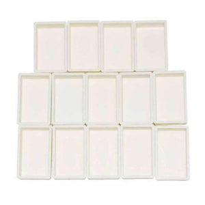 Planet Gates Full pans 14 Watercolor Paints Palette Pigment Palett Blue Tins Box with 14 Pcs Full Pans and 24 Half Pans For Art Painting Palette Supplies