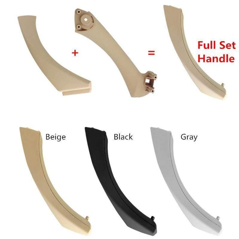 Full Set Interior Door Handles for BMW 3Series E90 E91 318 320 325 328 330 335 Part Inner Doors Panel Handle Bar Pull Trim Cover