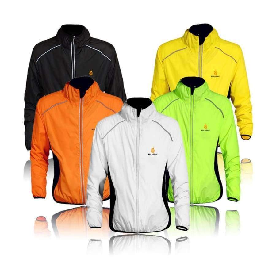 Planet Gates Full Sleeve black / L Tour de France Bicycle Cycling Jersey Sports Men Riding Breathable Reflective Cycle Clothing Bike Long Thin Wind Coat